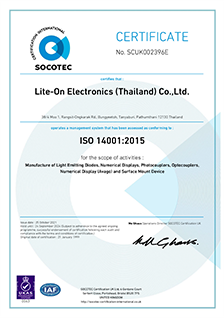 ISO14001 - 泰国