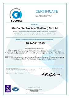 ISO14001 - 泰国